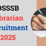 DSSSB Librarian Recruitment 2025