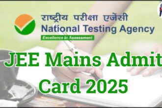 JEE Mains Admit Card 2025