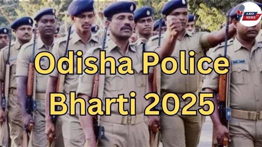 Odisha Police Bharti 2025