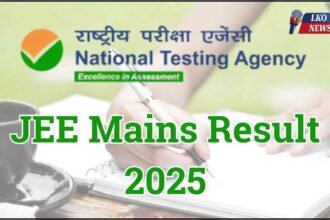 JEE Mains Result 2025