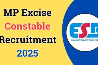 MP Excise Constable Recruitment 2025