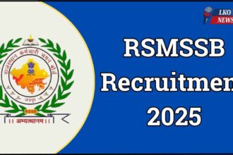 RSMSSB Recruitment 2025