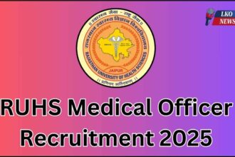 RUHS Medical Officer Recruitment 2025