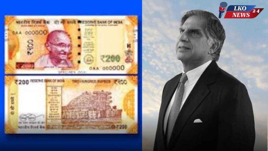 Ratan Tata's picture will be printed on rs 200 note