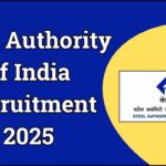 Steel Authority of India Recruitment 2025