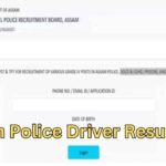 Assam Police Driver Result 2025