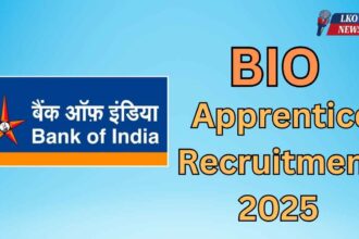 Bank Of India Apprentice Recruitment 2025