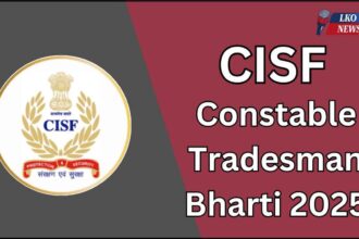 CISF Constable Tradesman Recruitment 2025