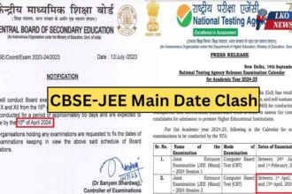 Clash between CBSE Board and JEE Mains exam, these students will be affected, important news