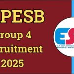 MP ESB Group 4 Recruitment 2025