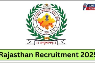 Rajasthan Recruitment 2025