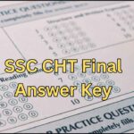 SSC CHT Final Answer Key