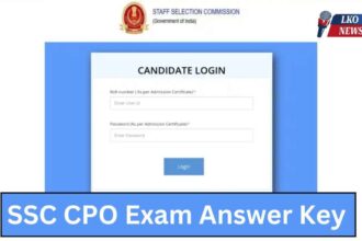 SSC CPO Exam Answer Key